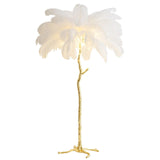 Red Feather Lamp