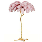 Red Feather Lamp