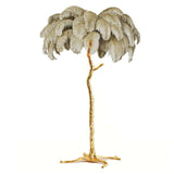 Red Feather Lamp