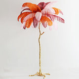 Red Feather Lamp