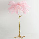 Red Feather Lamp