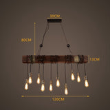 Antique Retro Wood Light