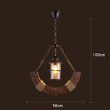 Antique Retro Wood Light