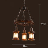 Antique Retro Wood Light