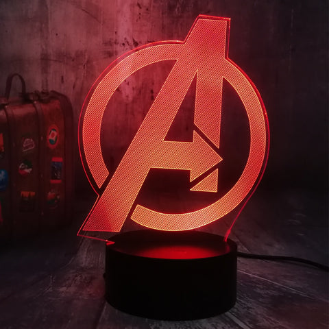 Avengers LOGO Light Figure
