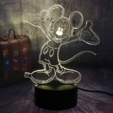 Mickey Mouse Light Figure
