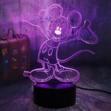 Mickey Mouse Light Figure