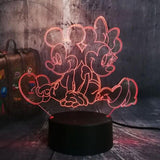 Mickey Mouse Light Figure