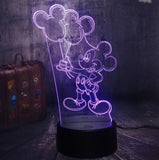 Mickey Mouse Light Figure