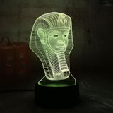 Egypt Sphinx Pharaoh Light Figure