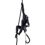 Modern Black Monkey Lamp