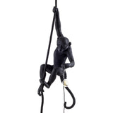 Modern Black Monkey Lamp