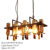 Wine Bottle  Pendant Ligh