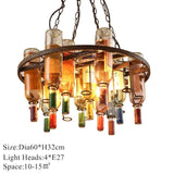 Wine Bottle  Pendant Ligh