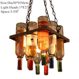 Wine Bottle  Pendant Ligh