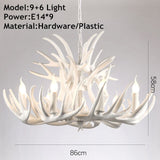 Deer Antler Chandeliers Dark