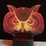 Owl Light Figure