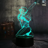 Playing Baseball Light Figure