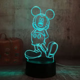 Mickey Mouse Light Figure