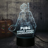 PUBG Winner Light Figure