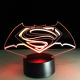 Superman Logo Light Figure