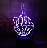 Middle Finger Light Figure