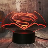 Superman Logo Light Figure