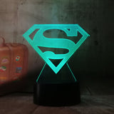 Superman Logo Light Figure