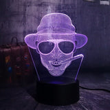 Smoking Man Light Figure