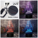 PUBG Winner Light Figure
