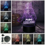 PUBG Winner Light Figure