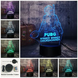 PUBG Winner Light Figure