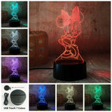 Minnie Mouse Light Figure