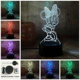 Minnie Mouse Light Figure