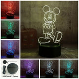 Mickey Mouse Light Figure