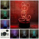 Mickey Mouse Light Figure