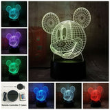 Mickey Mouse Light Figure