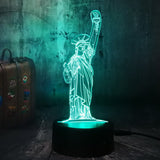 Statue Of Liberty Light Figure
