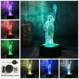 Statue Of Liberty Light Figure