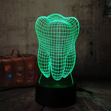 Tooth Teeth Light Figure