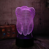 Tooth Teeth Light Figure