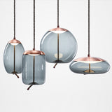 Circular Glass Chandelierc