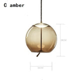 Circular Glass Chandelierc