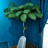 Black Feather Lamp