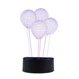 3D LED night light