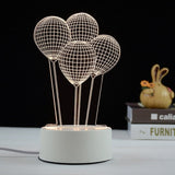 3D LED night light