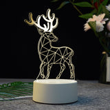 3D LED night light