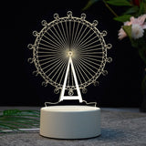 3D LED night light